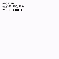 #FCFAFD - White Pointer Color Image